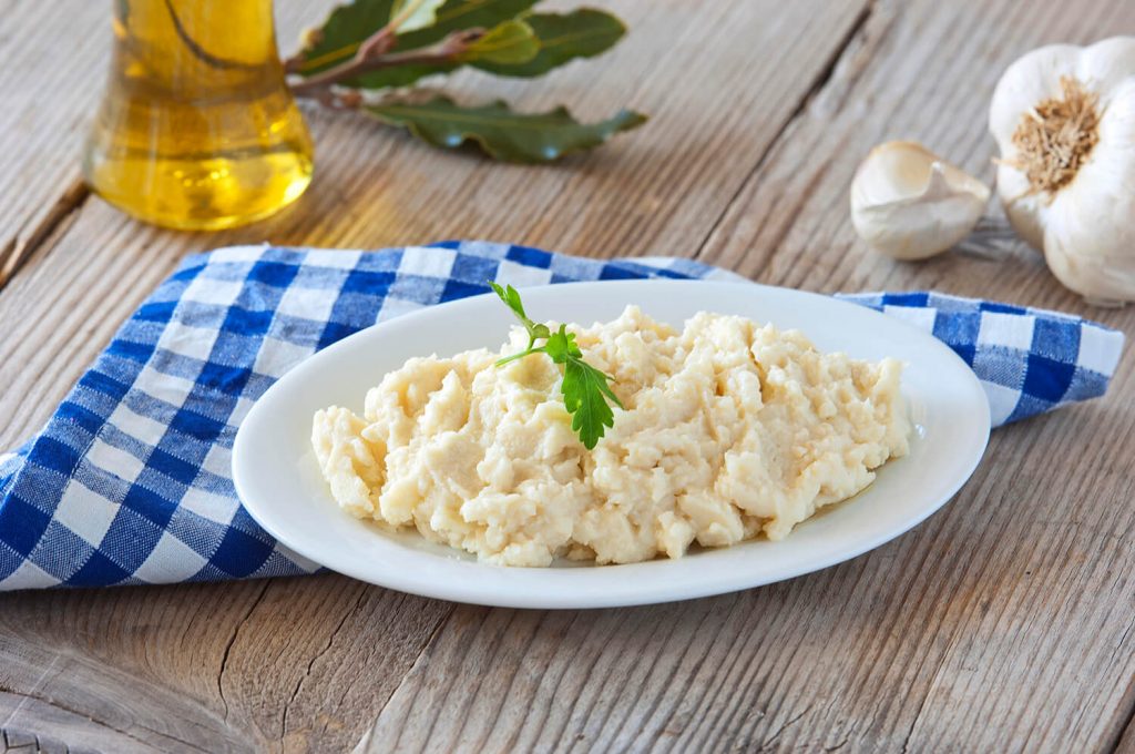 Skordalia Garlic Greek Dip Recipe